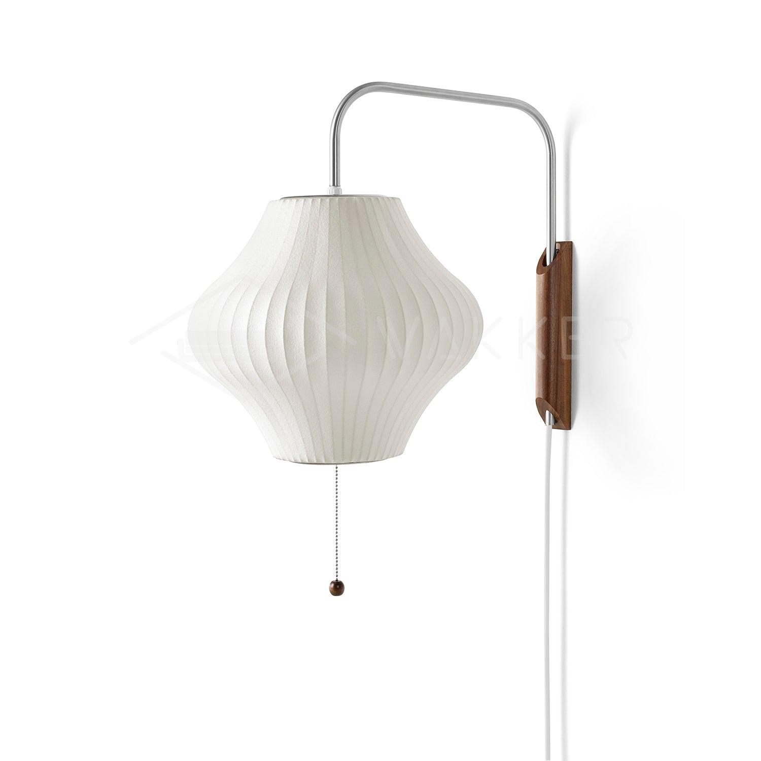 Lustra Wall Sconce Walnut Ball - Letslighting
