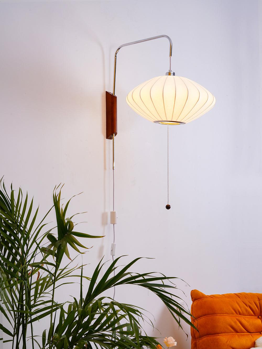 Lustra Wall Sconce Walnut Ball - Letslighting