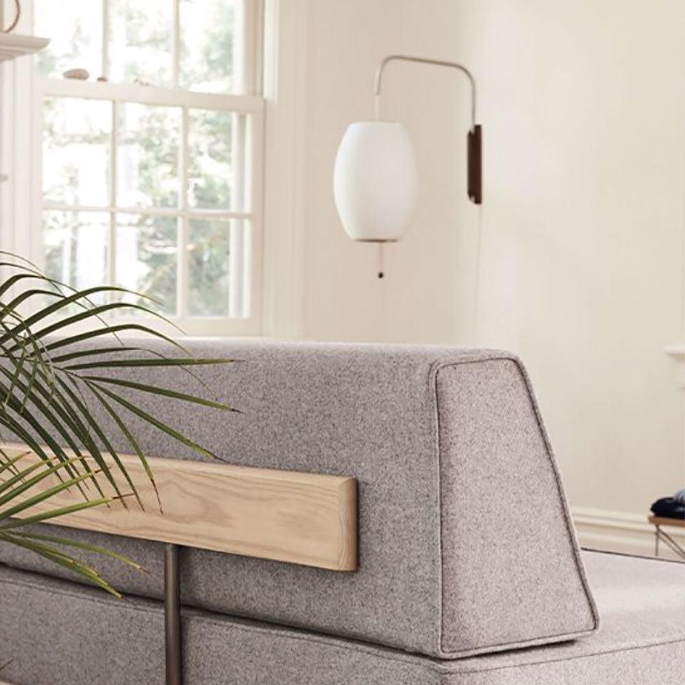 Lustra Wall Sconce Walnut Ball - Letslighting