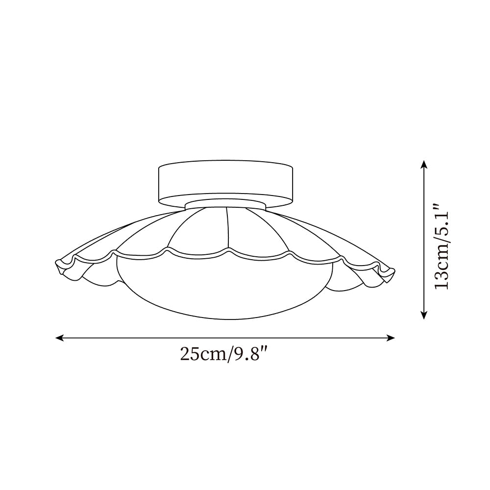 Aria Ceiling Light Nephele  Cloud