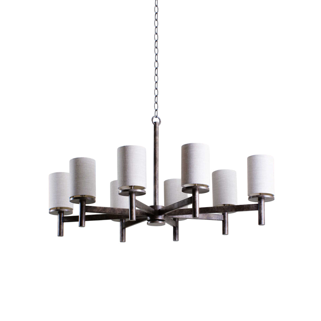 Iltalaris Premium Nordic Art Brass Fabric Chandelier - Letslighting