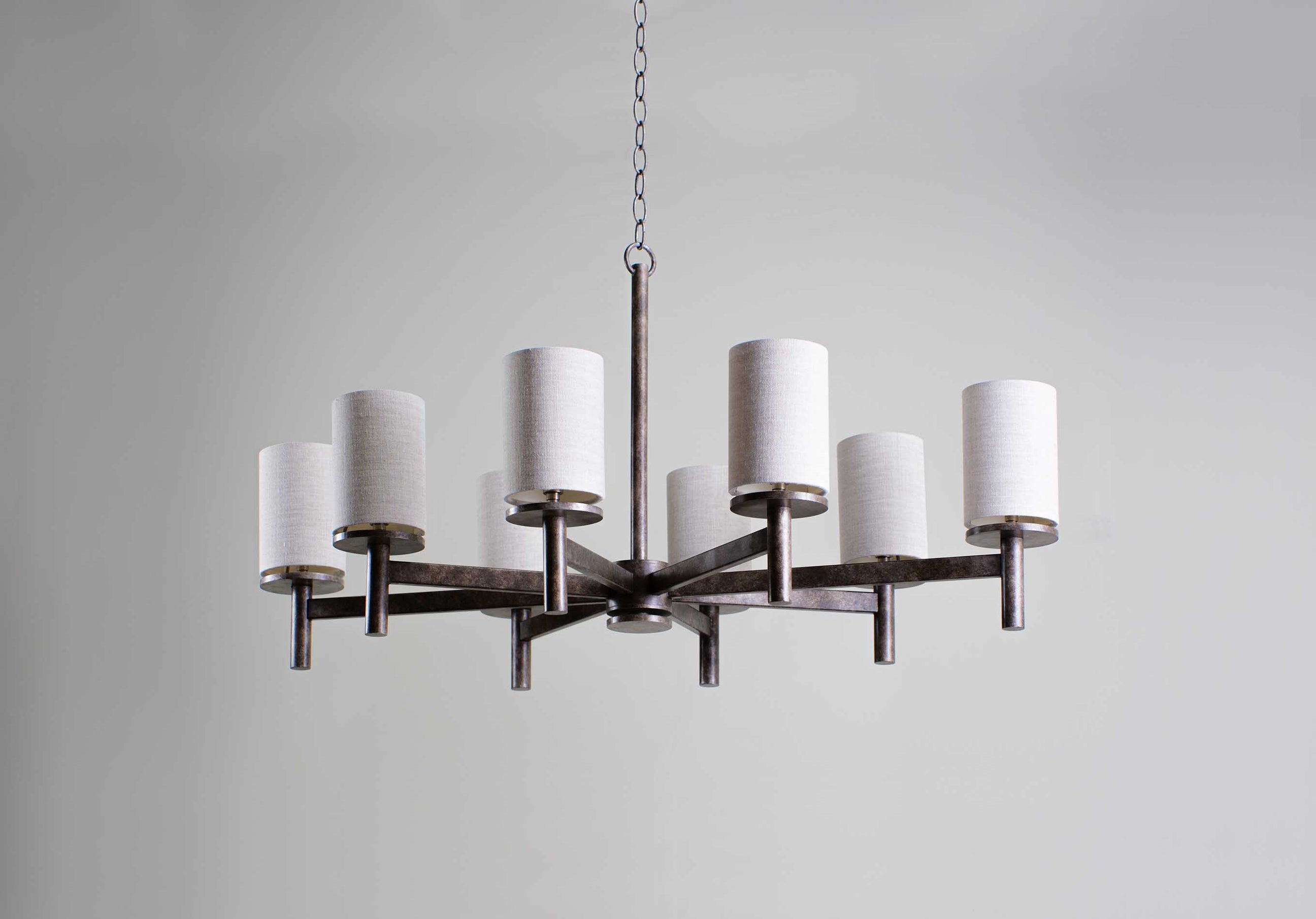 Iltalaris Premium Nordic Art Brass Fabric Chandelier - Letslighting