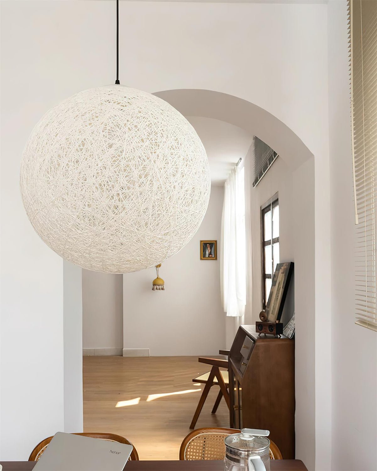 Cashae Modern Minimalist Sphere Pendant Light - Letslighting