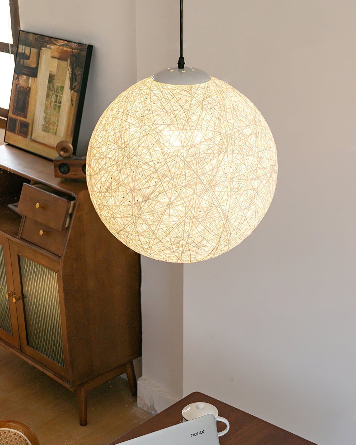 Cashae Modern Minimalist Sphere Pendant Light - Letslighting