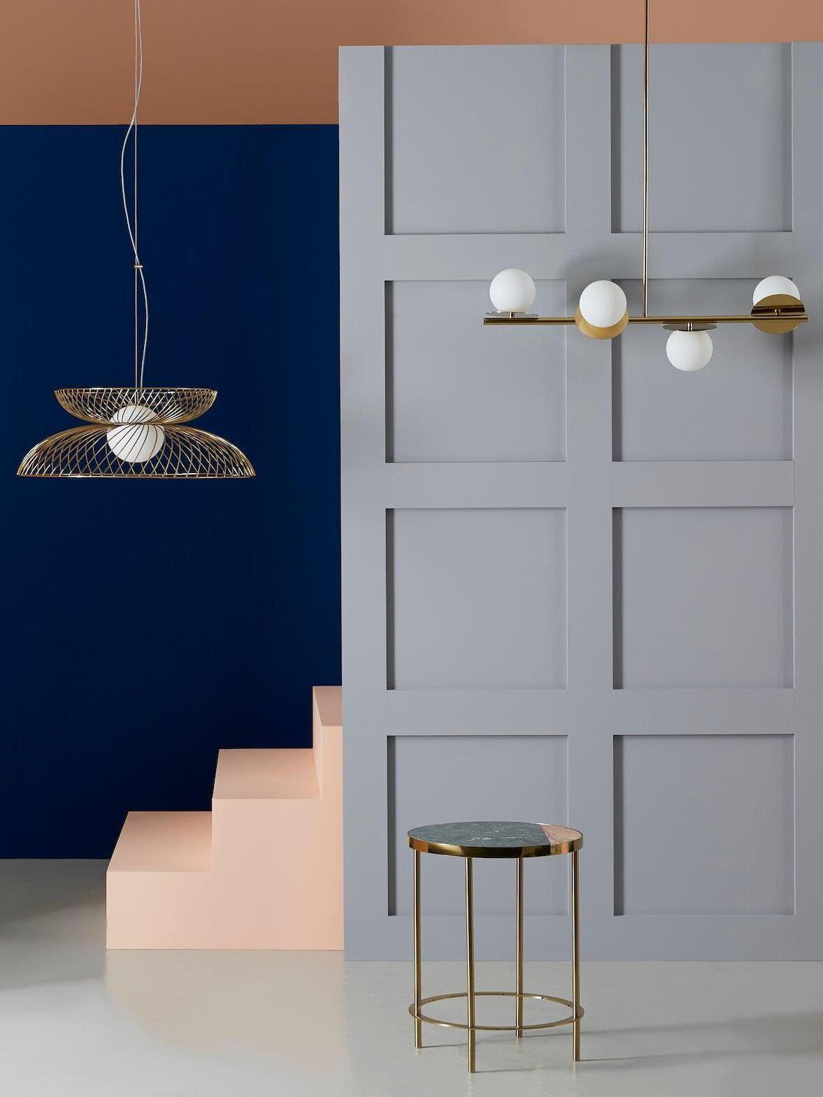 Evvararis Modern Minimalist Brass Glass Chandelier - Letslighting