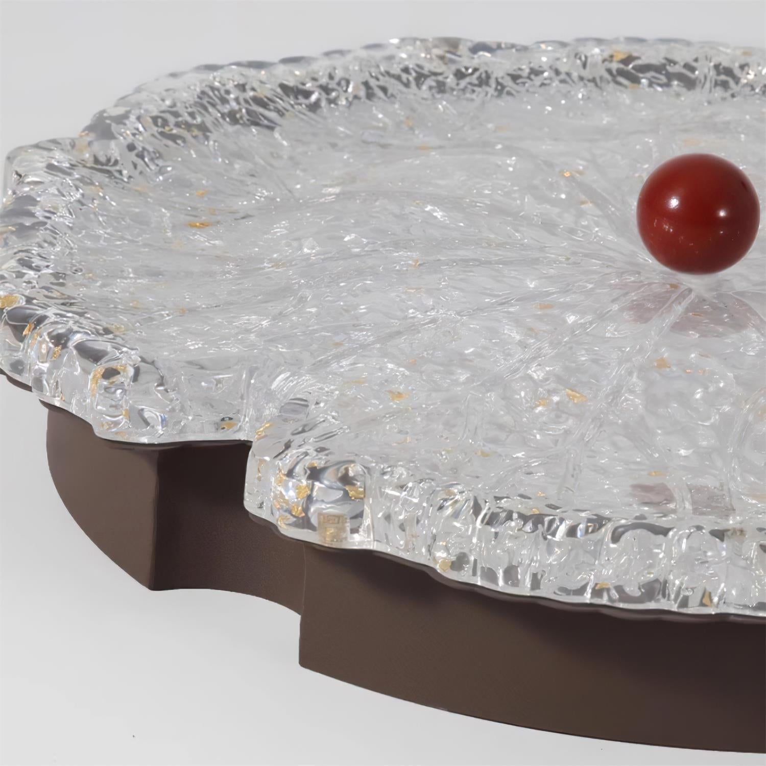 Gialo Textured Glass Ceiling Light - Letslighting