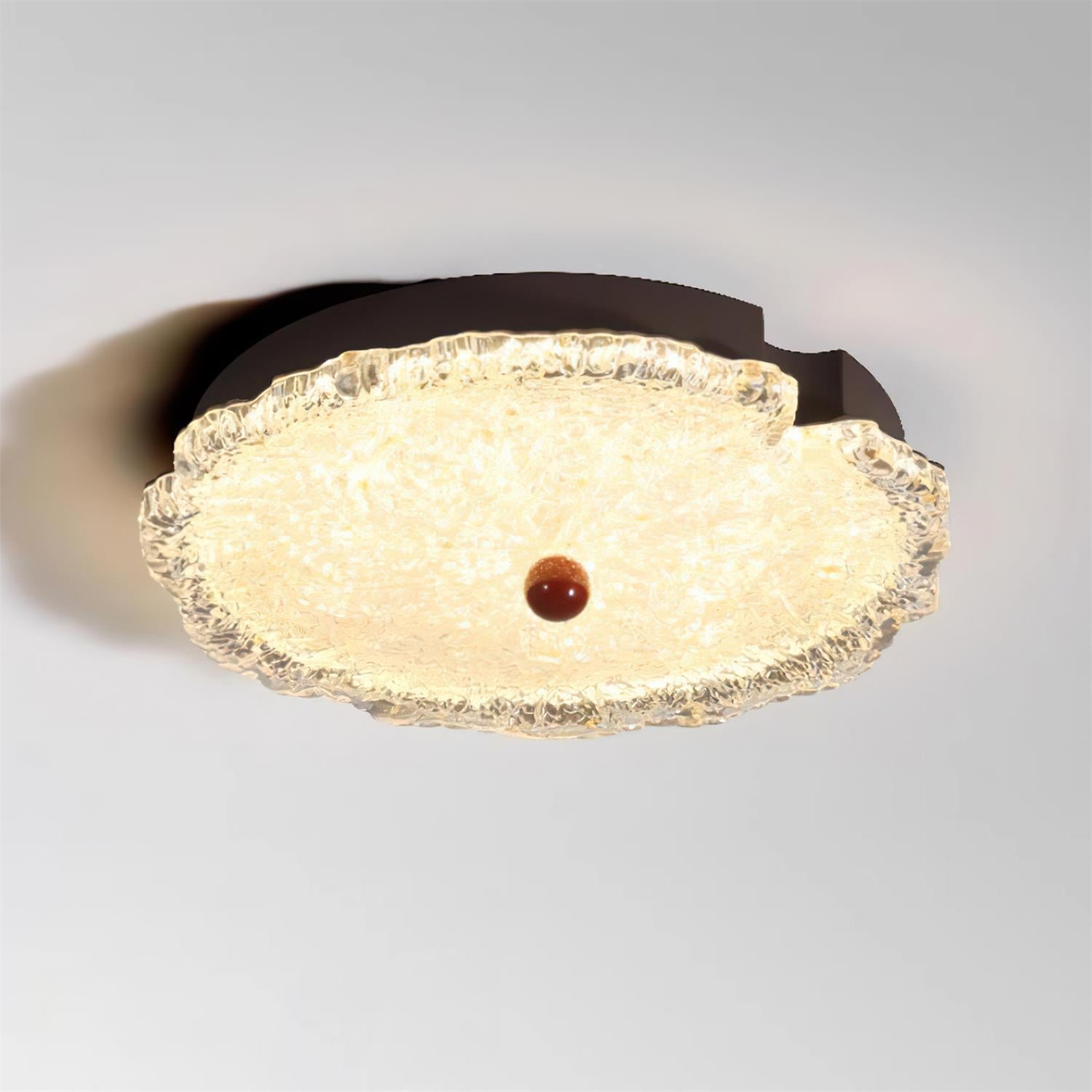 Gialo Textured Glass Ceiling Light