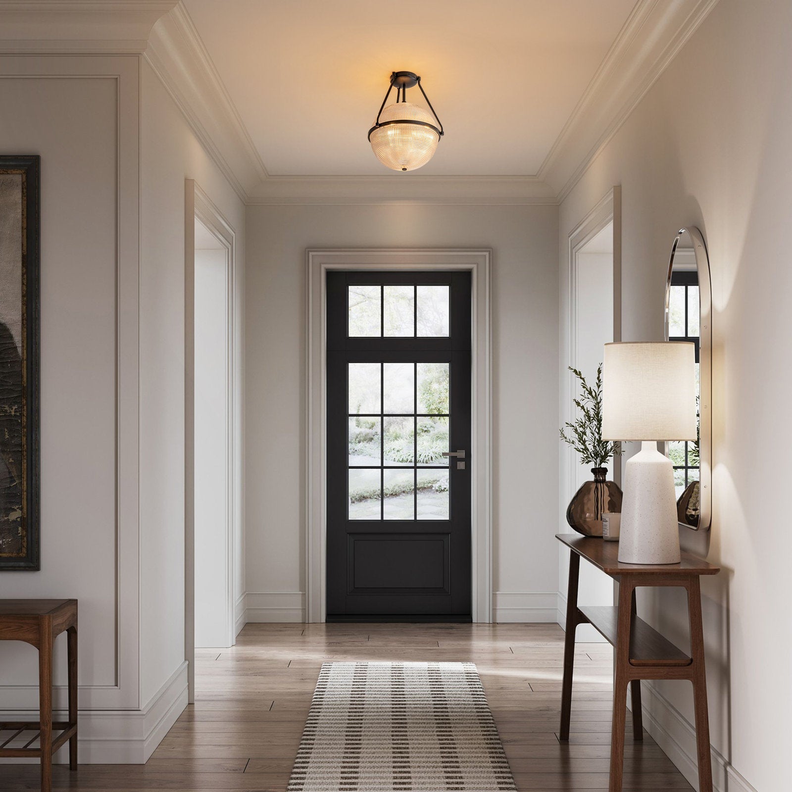 Atale Modern Minimalist Glass Ceiling Lamp - Letslighting