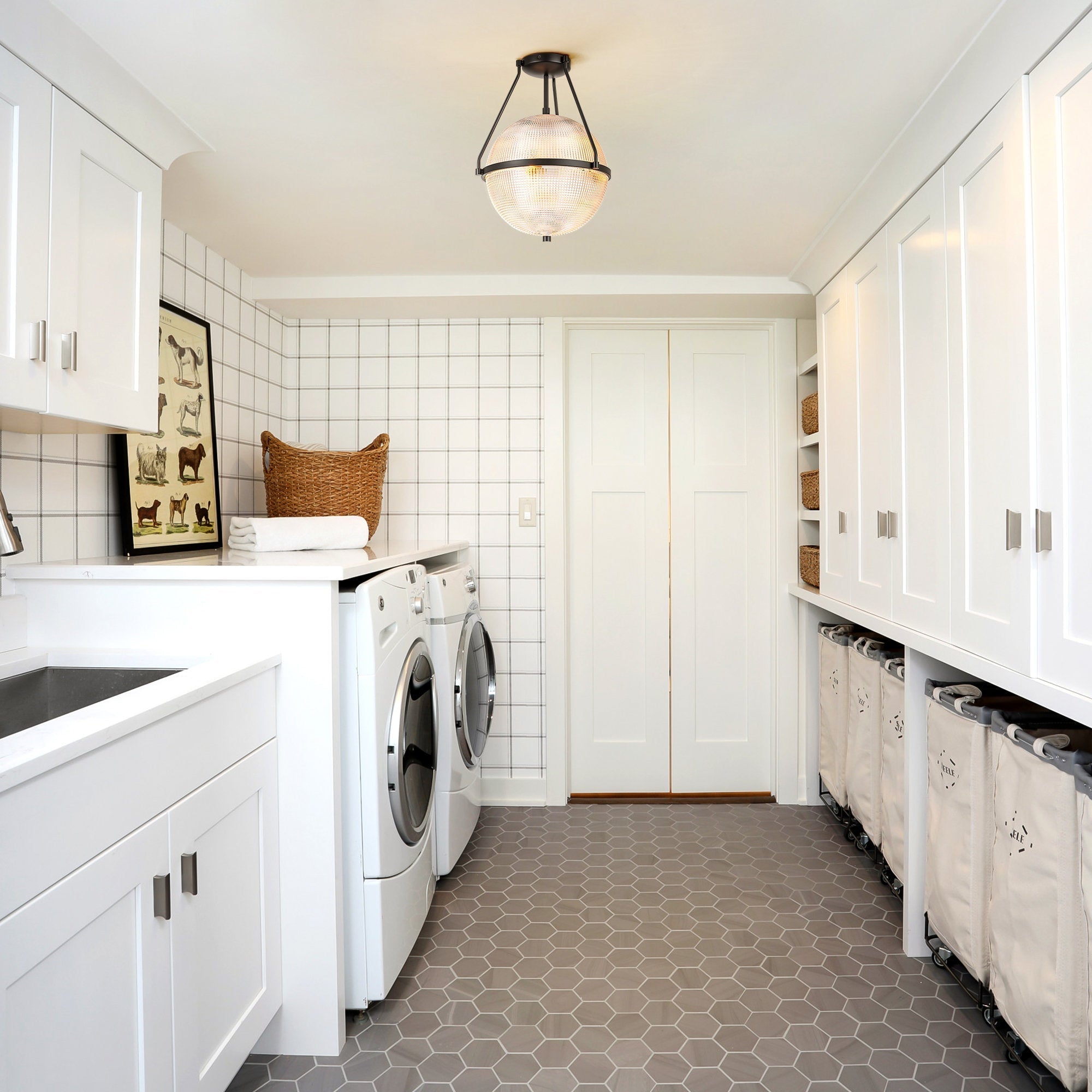 Atale Modern Minimalist Glass Ceiling Lamp - Letslighting