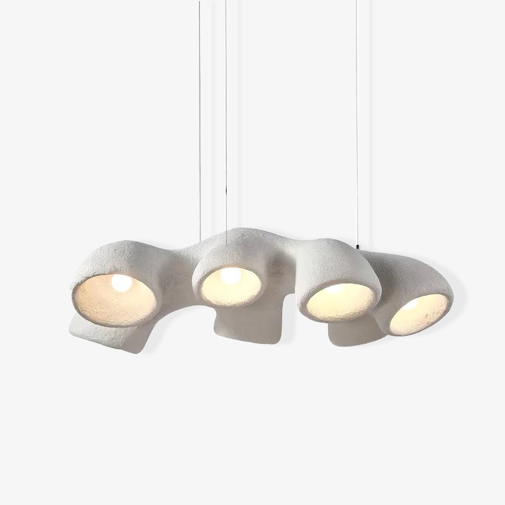 Wave Modern Polystyrene Pendant Light - Letslighting