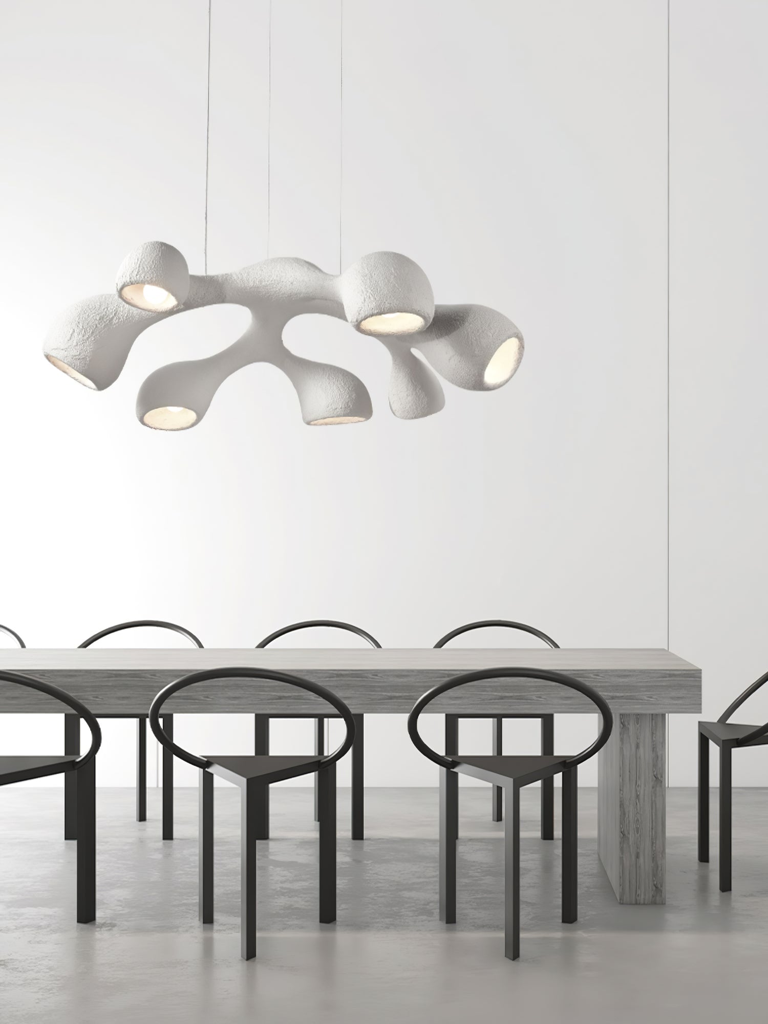 Wave Modern Polystyrene Pendant Light - Letslighting