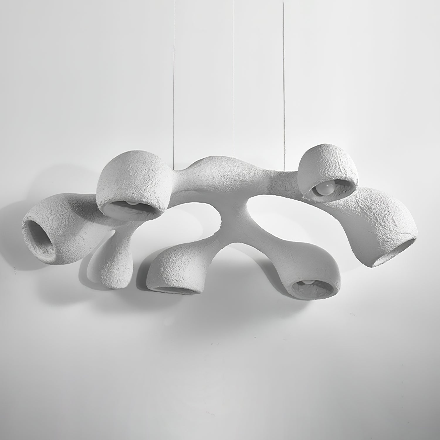 Wave Modern Polystyrene Pendant Light - Letslighting