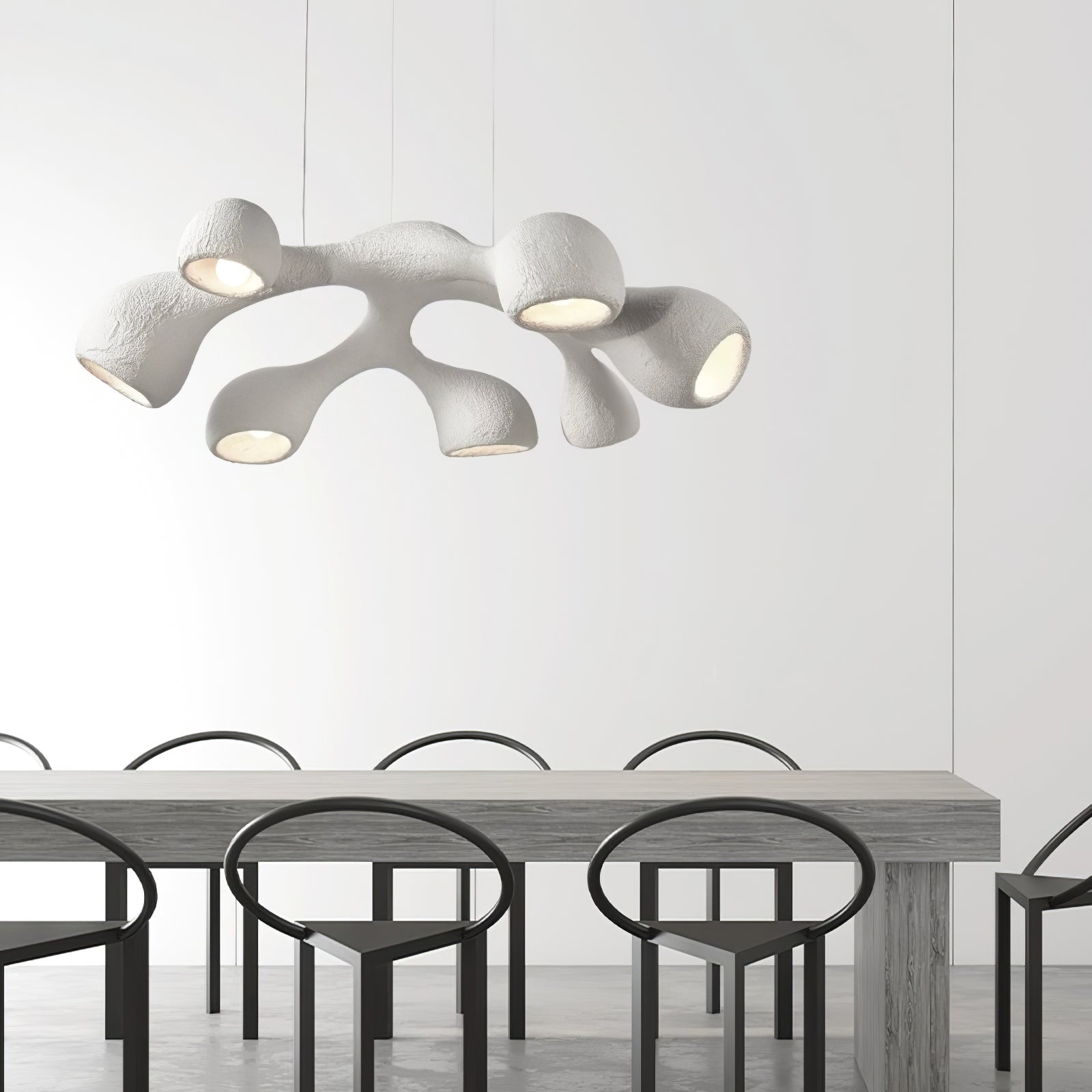 Wave Modern Polystyrene Pendant Light - Letslighting