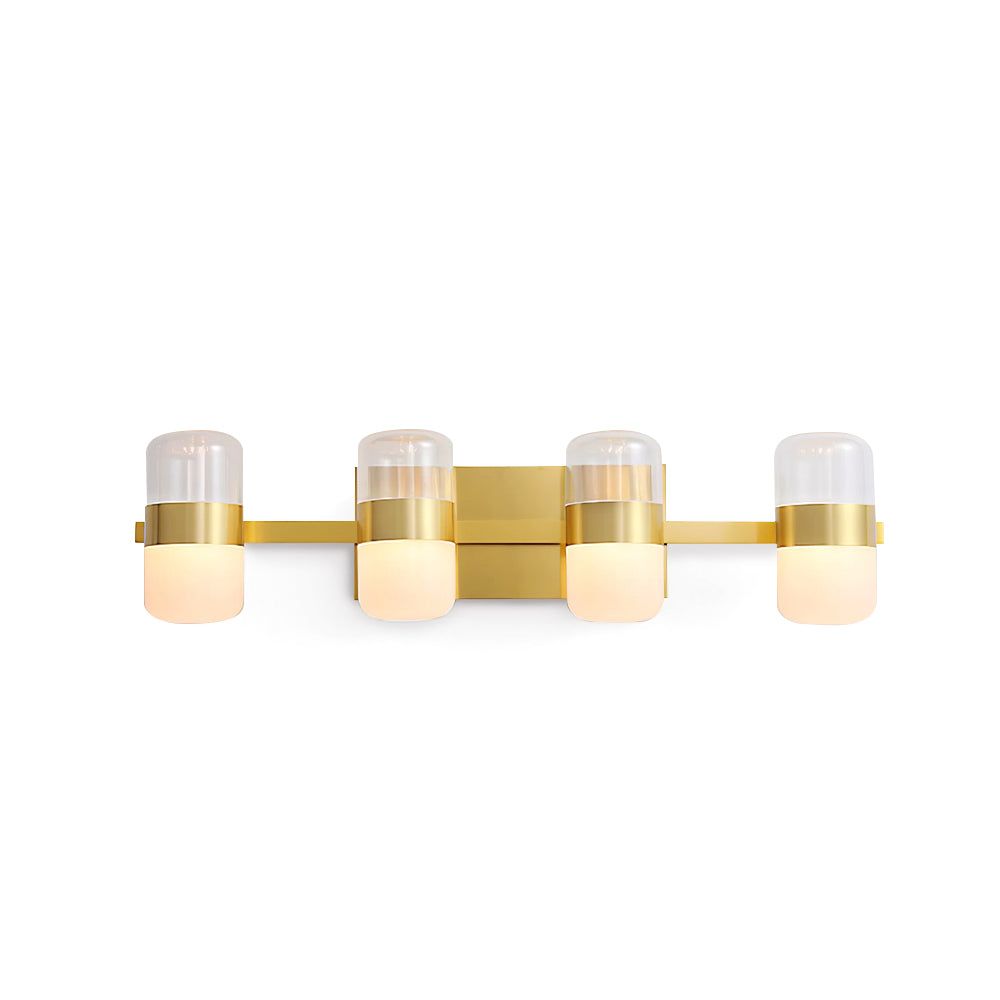 Nichols Wall Lamp Frosted Acrylic Shades For Vanity Lighting - Letslighting