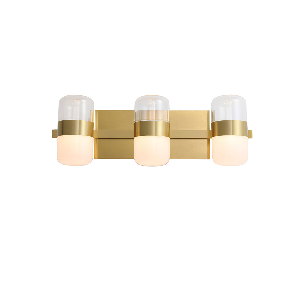 Nichols Wall Lamp Frosted Acrylic Shades For Vanity Lighting - Letslighting