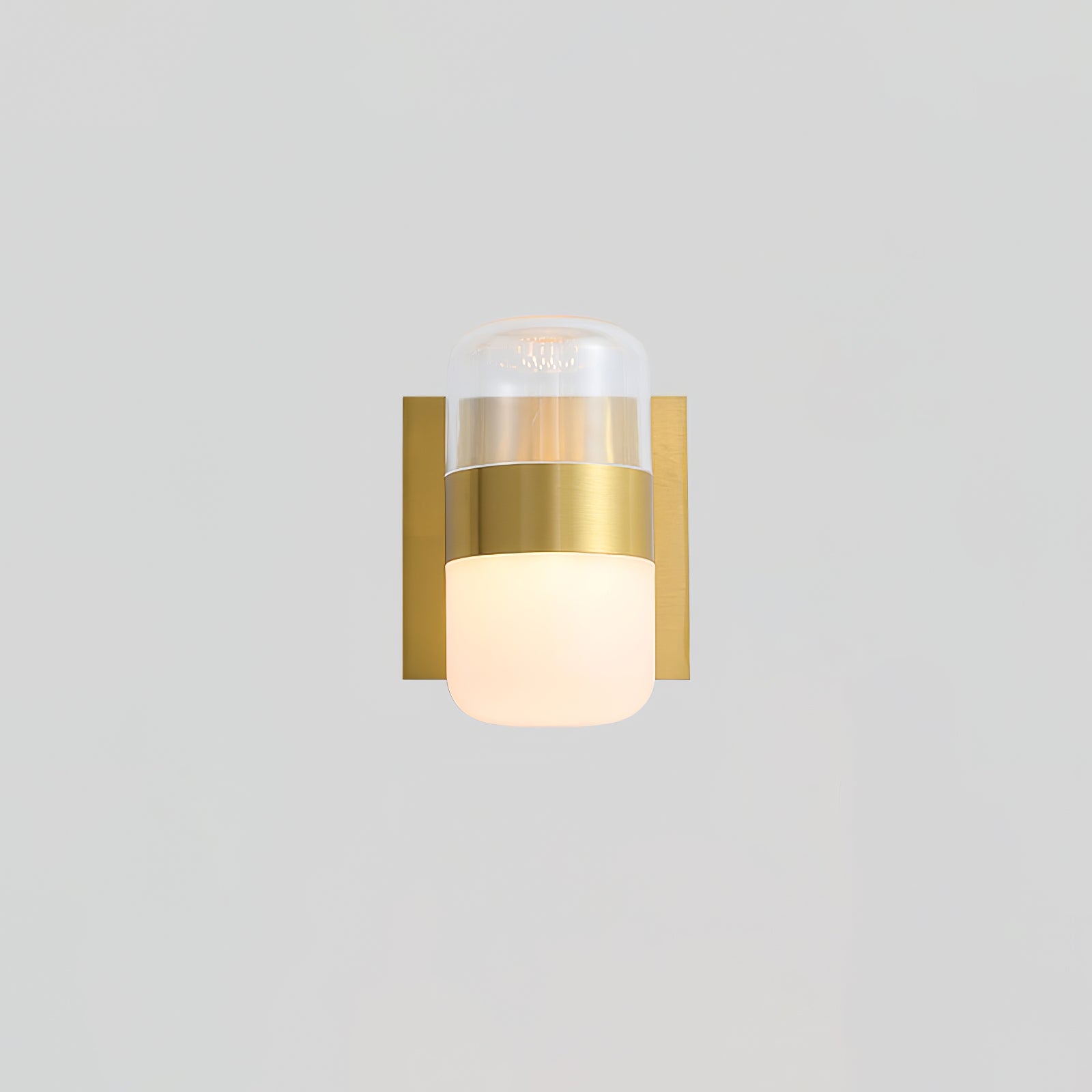 Nichols Wall Lamp Frosted Acrylic Shades For Vanity Lighting - Letslighting