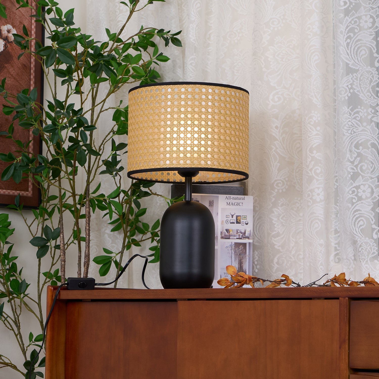 Faith Modern Bamboo Table Lamp - Letslighting
