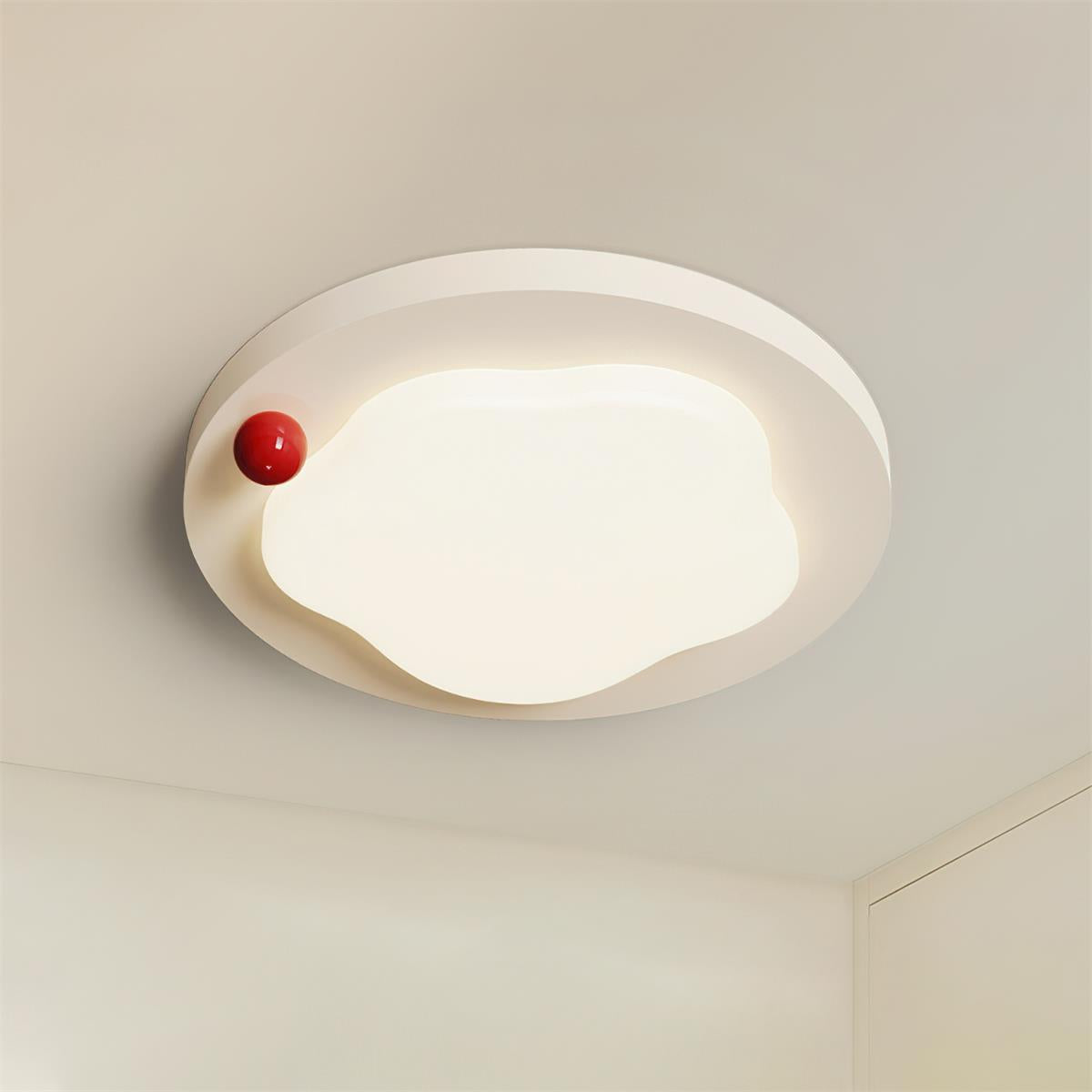 Niera Ceiling Light Cloud Shape Minimalist - Letslighting