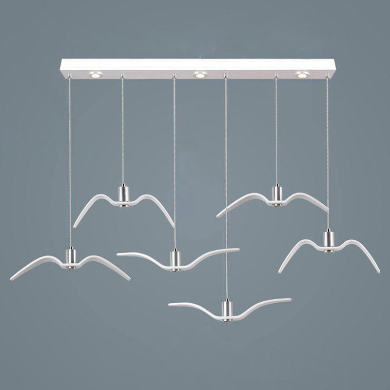 Lustra Pendant Lamp Bird Wings for Living Room - Letslighting