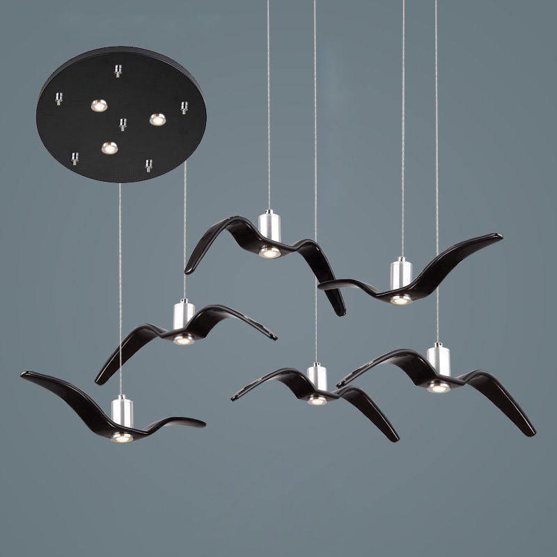 Lustra Pendant Lamp Bird Wings for Living Room - Letslighting