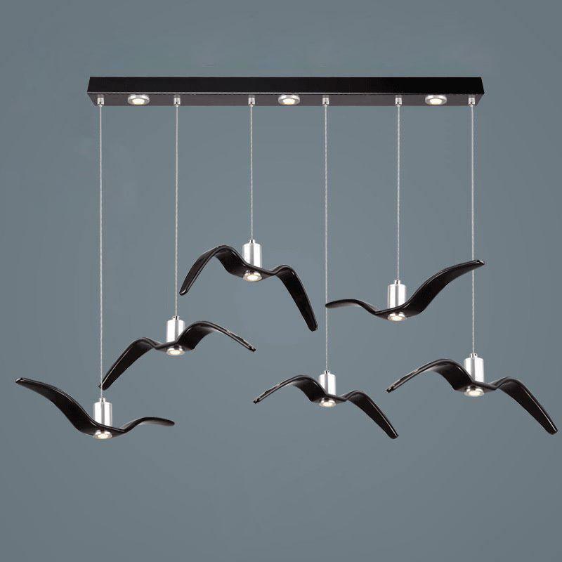 Lustra Pendant Lamp Bird Wings for Living Room - Letslighting