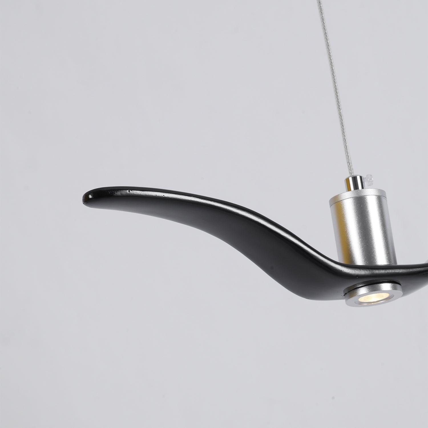 Lustra Pendant Lamp Bird Wings for Living Room - Letslighting