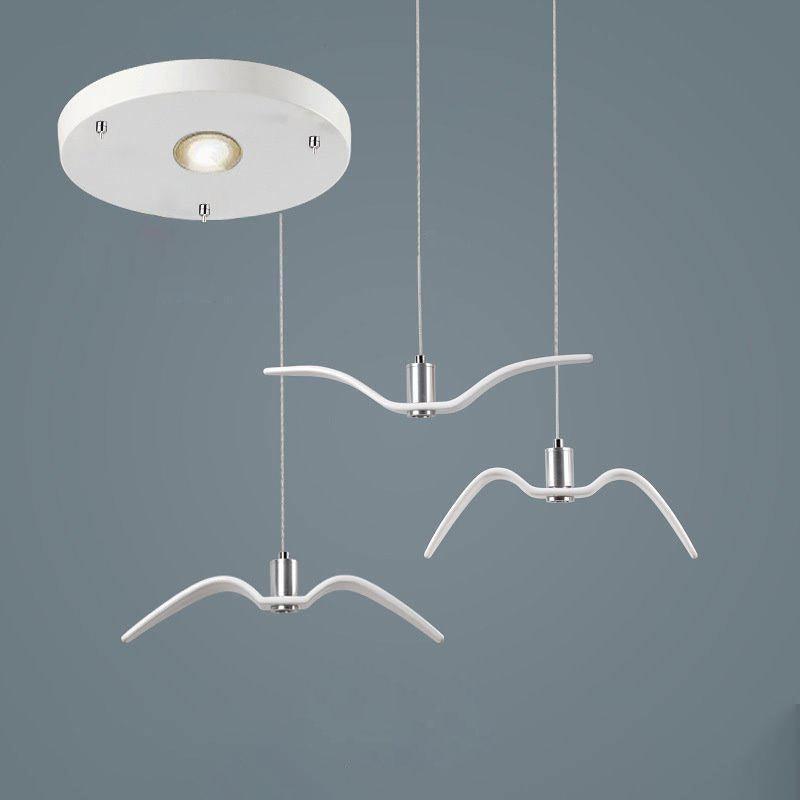 Lustra Pendant Lamp Bird Wings for Living Room - Letslighting