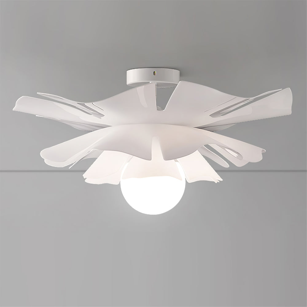 Nightbloom Ceiling Lamp Floral Acrylic Design For Bedroom - Letslighting