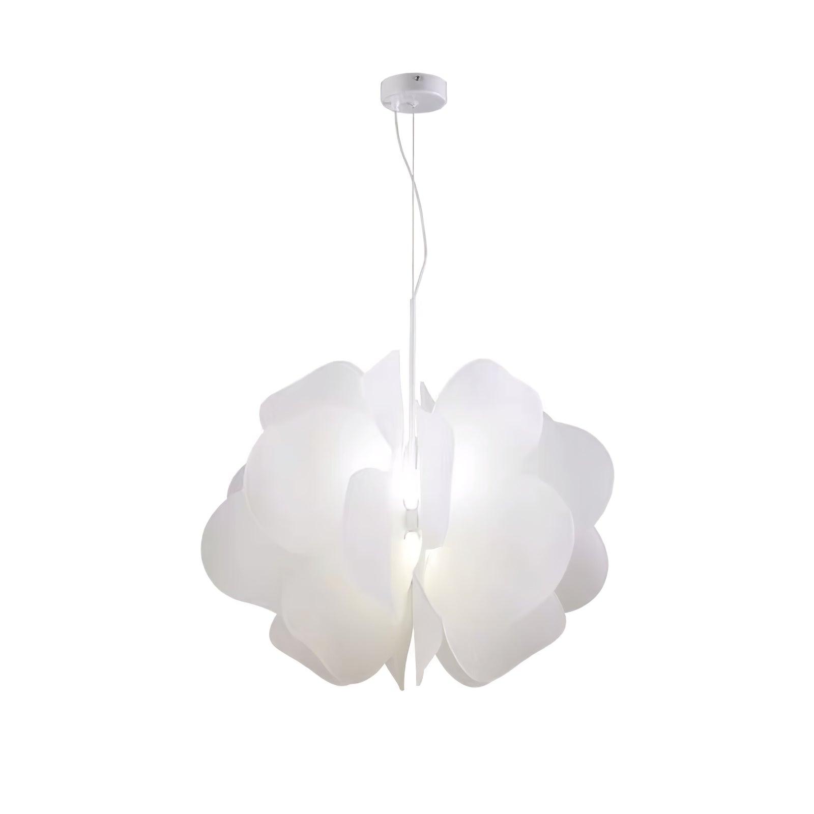 Lustra Pendant Light Plastic Floral - Letslighting