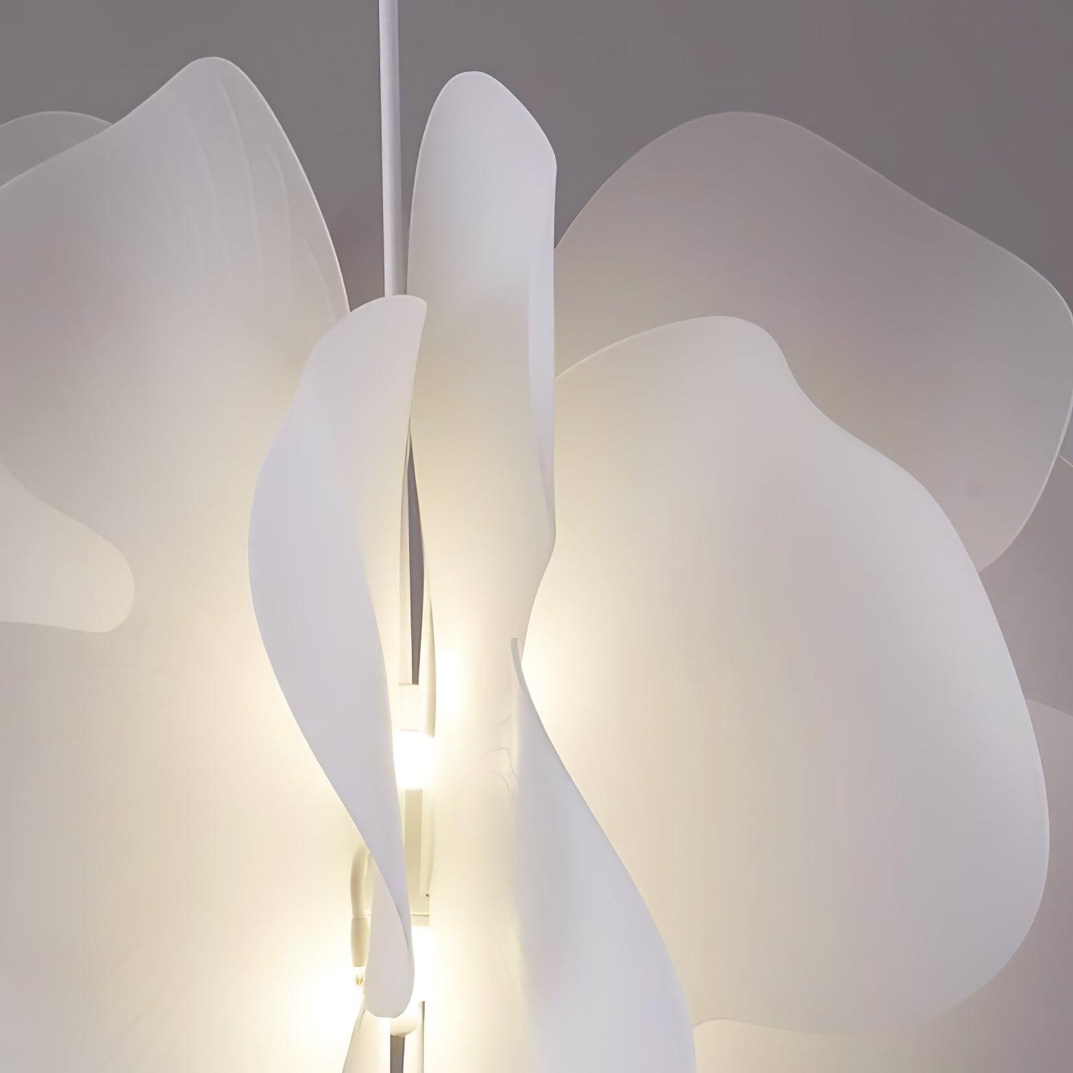 Lustra Pendant Light Plastic Floral - Letslighting