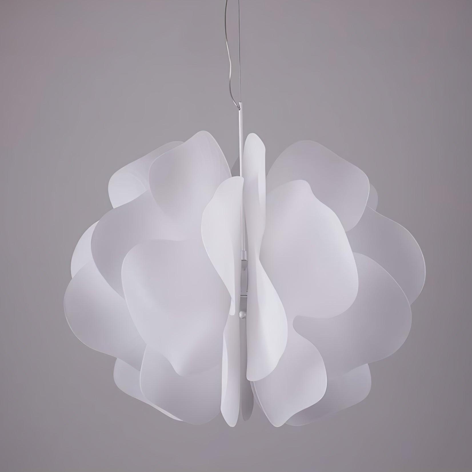 Lustra Pendant Light Plastic Floral - Letslighting