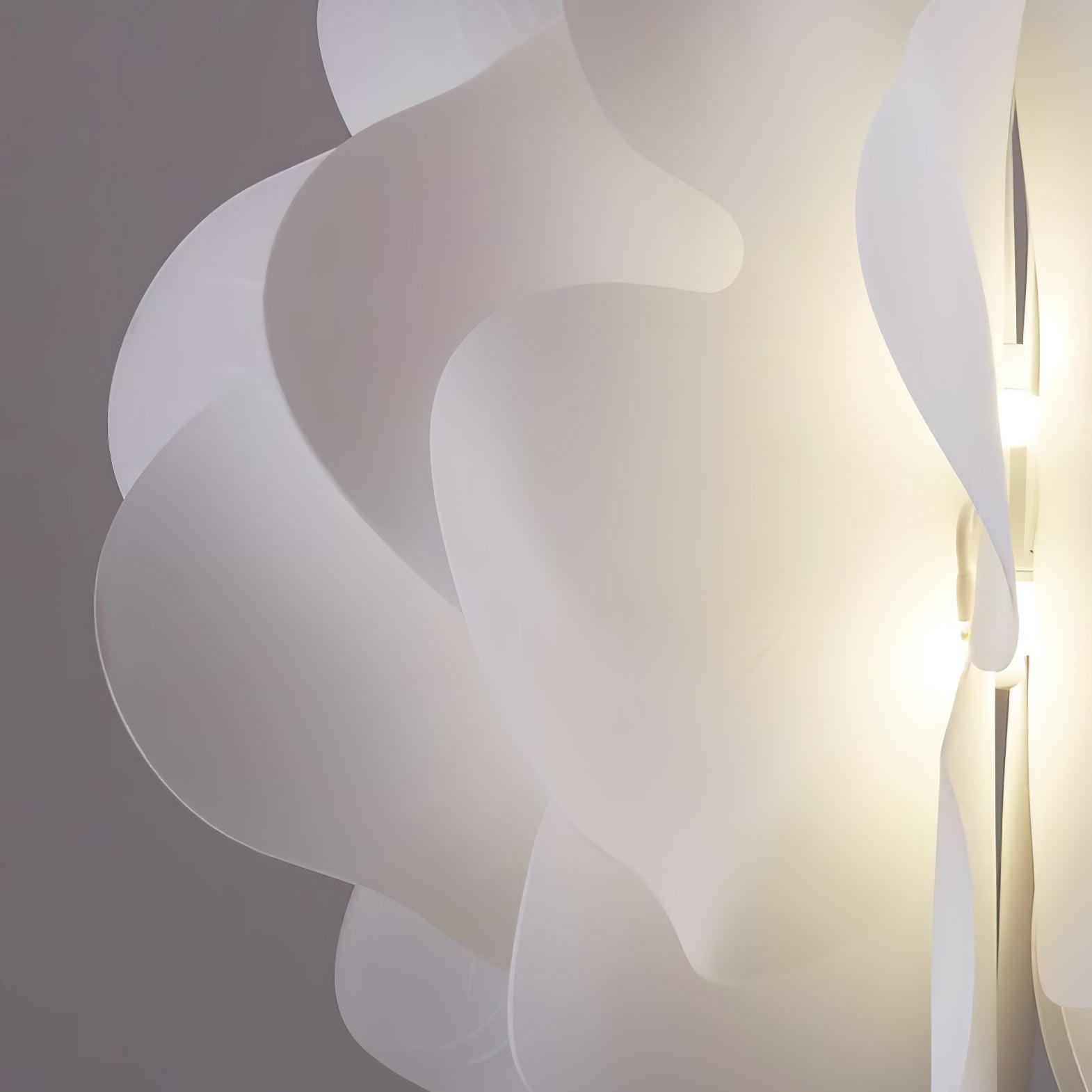 Lustra Pendant Light Plastic Floral - Letslighting