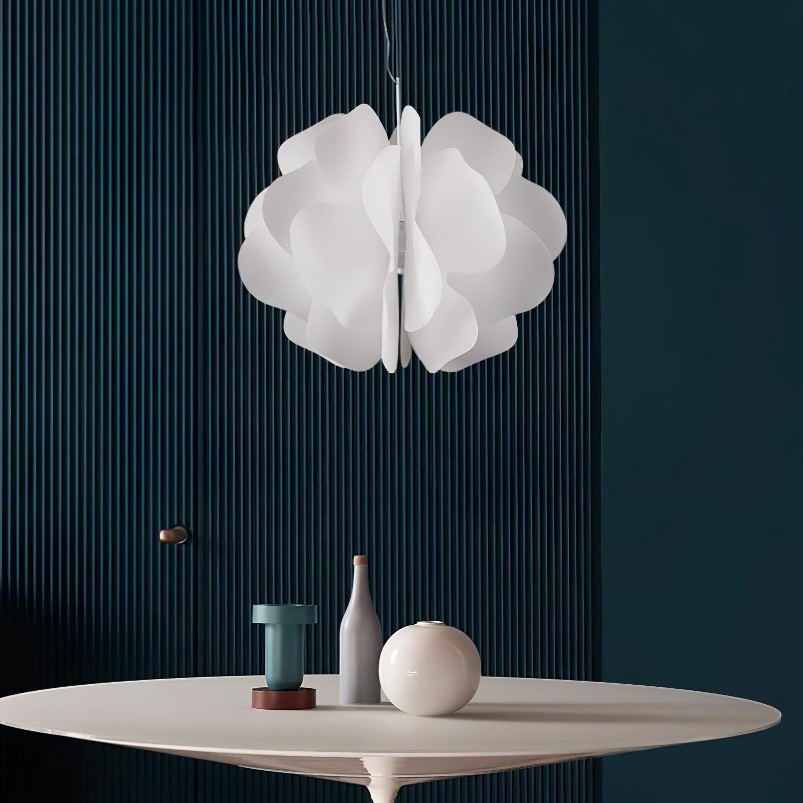 Lustra Pendant Light Plastic Floral - Letslighting