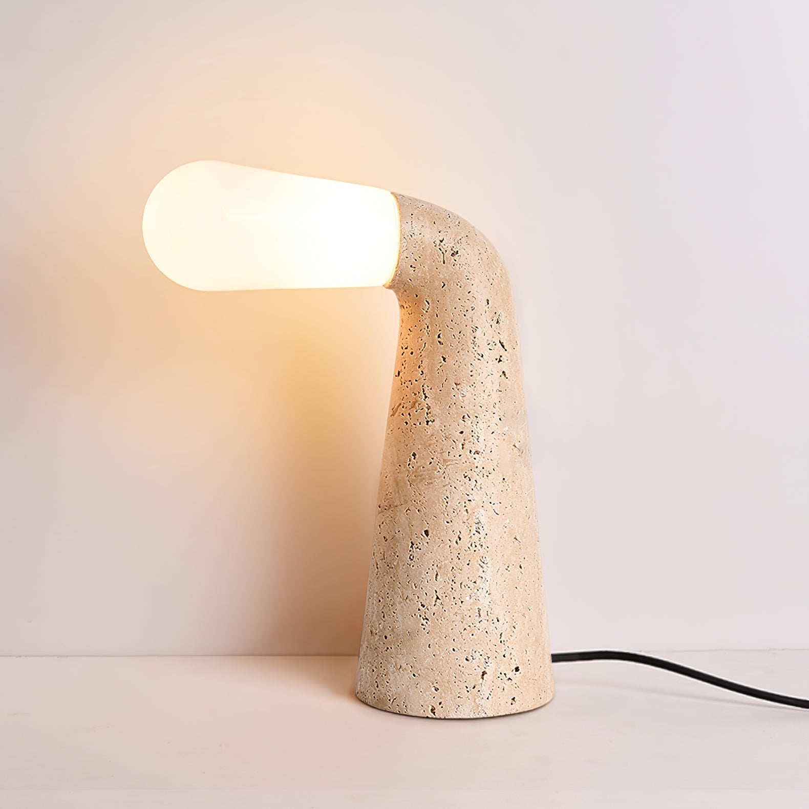 Cocare Travertine Table Lamp - Letslighting