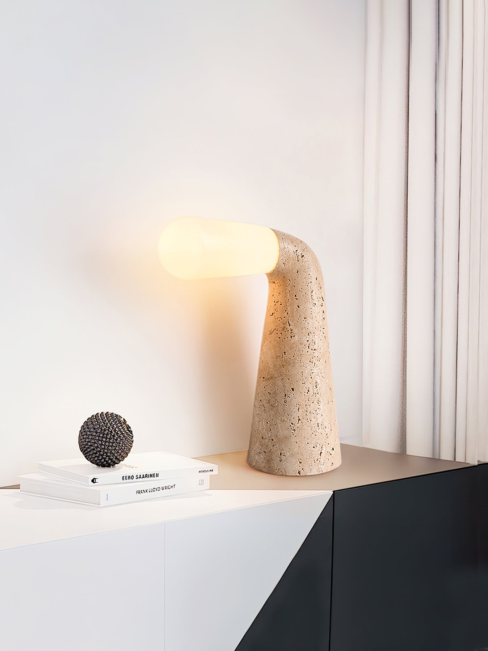 Cocare Travertine Table Lamp - Letslighting