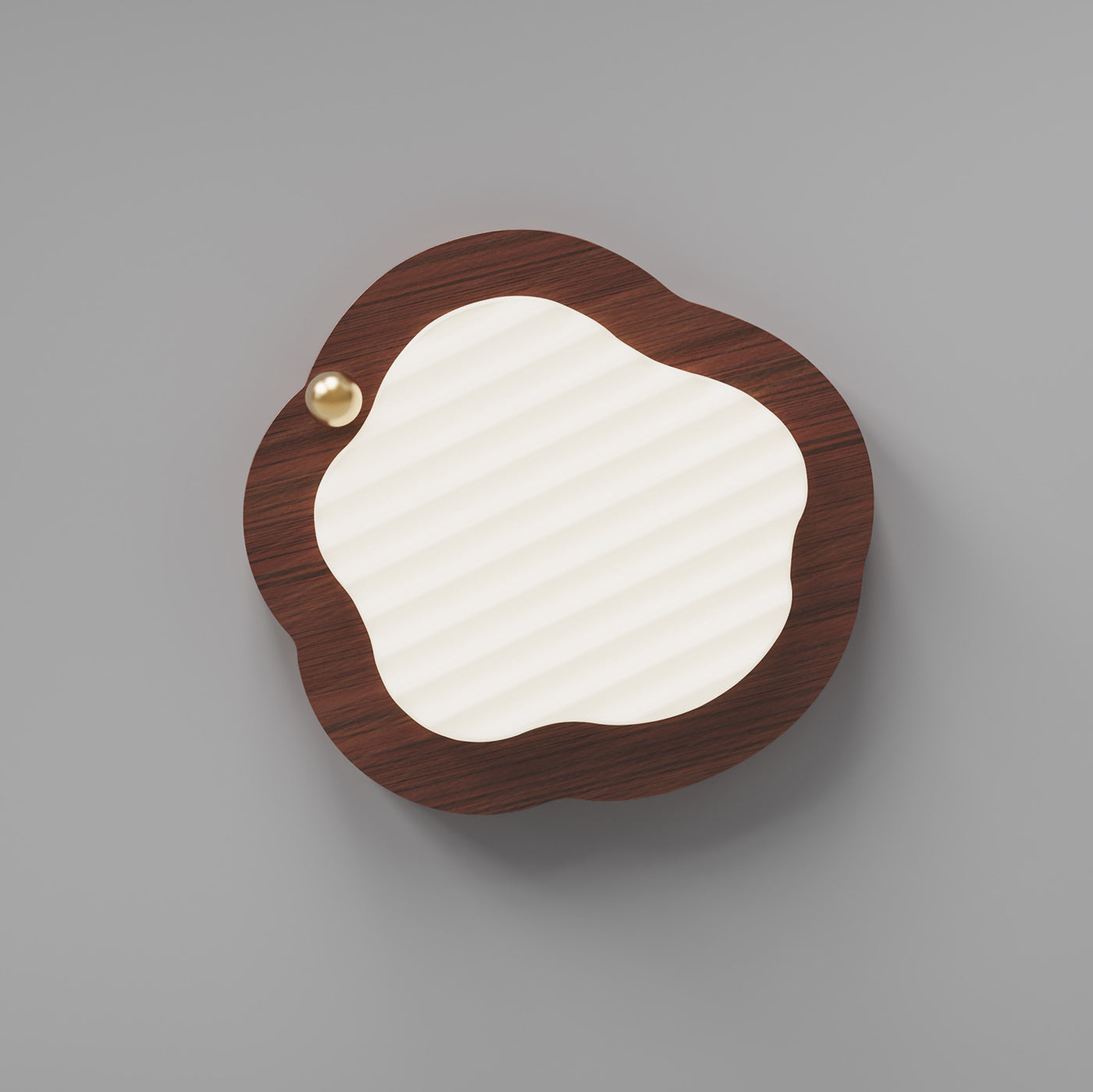 Niseko Ceiling Lamp Wood Finish With Cloud-Like - Letslighting