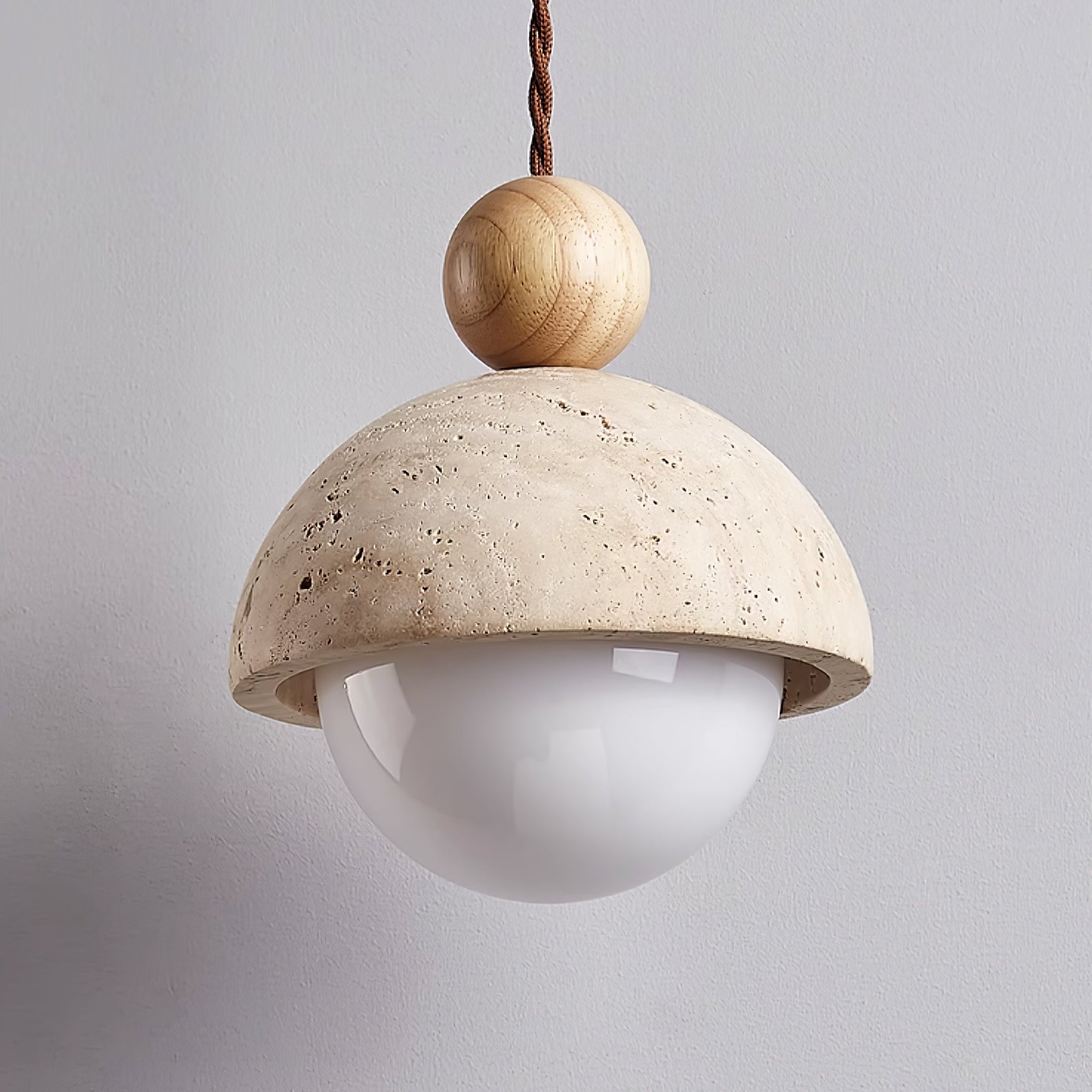 Niva Travertine Pendant Light - Letslighting