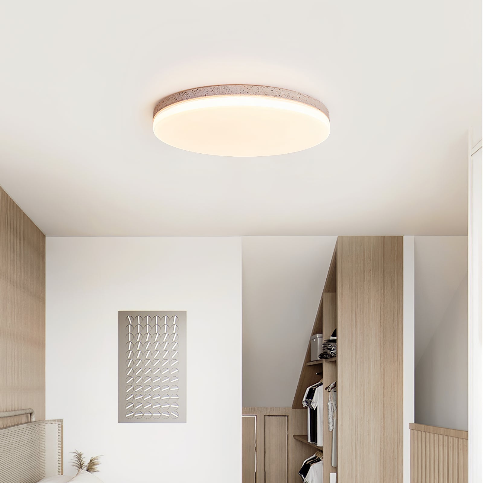 Orla Travertine Ceiling Light