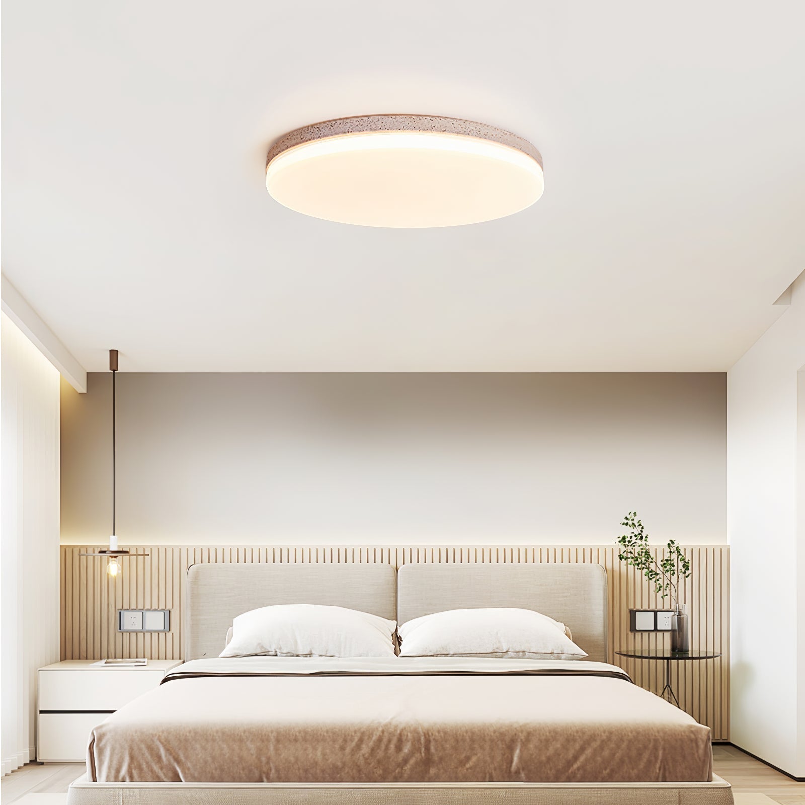 Orla Travertine Ceiling Light