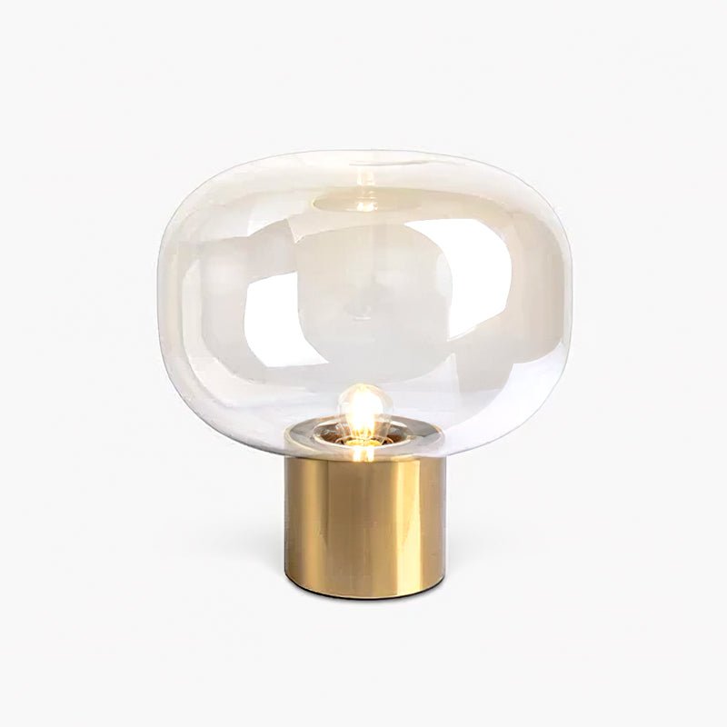 Lumore Glass Industrial Table Lamp - Letslighting