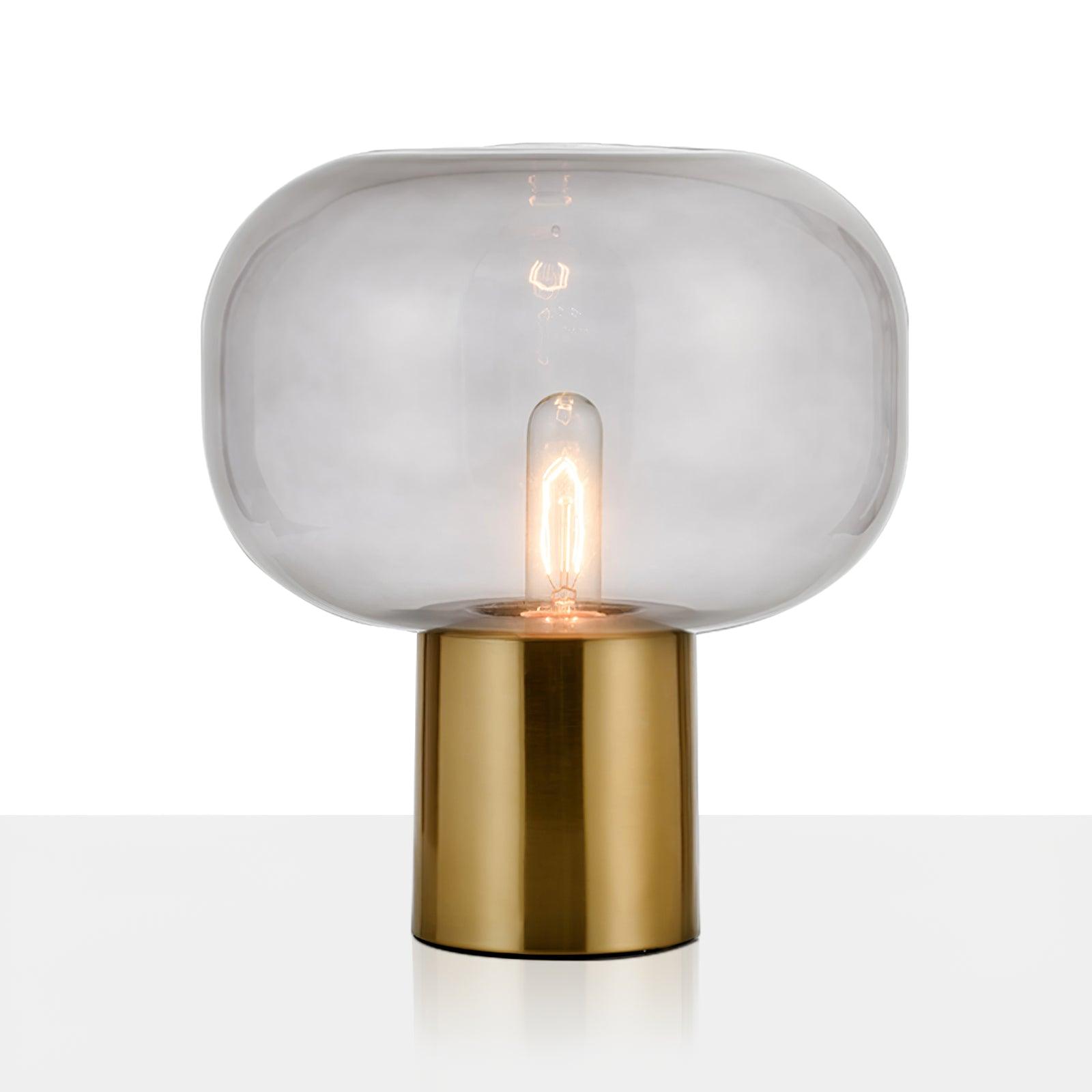 Lumore Glass Industrial Table Lamp - Letslighting