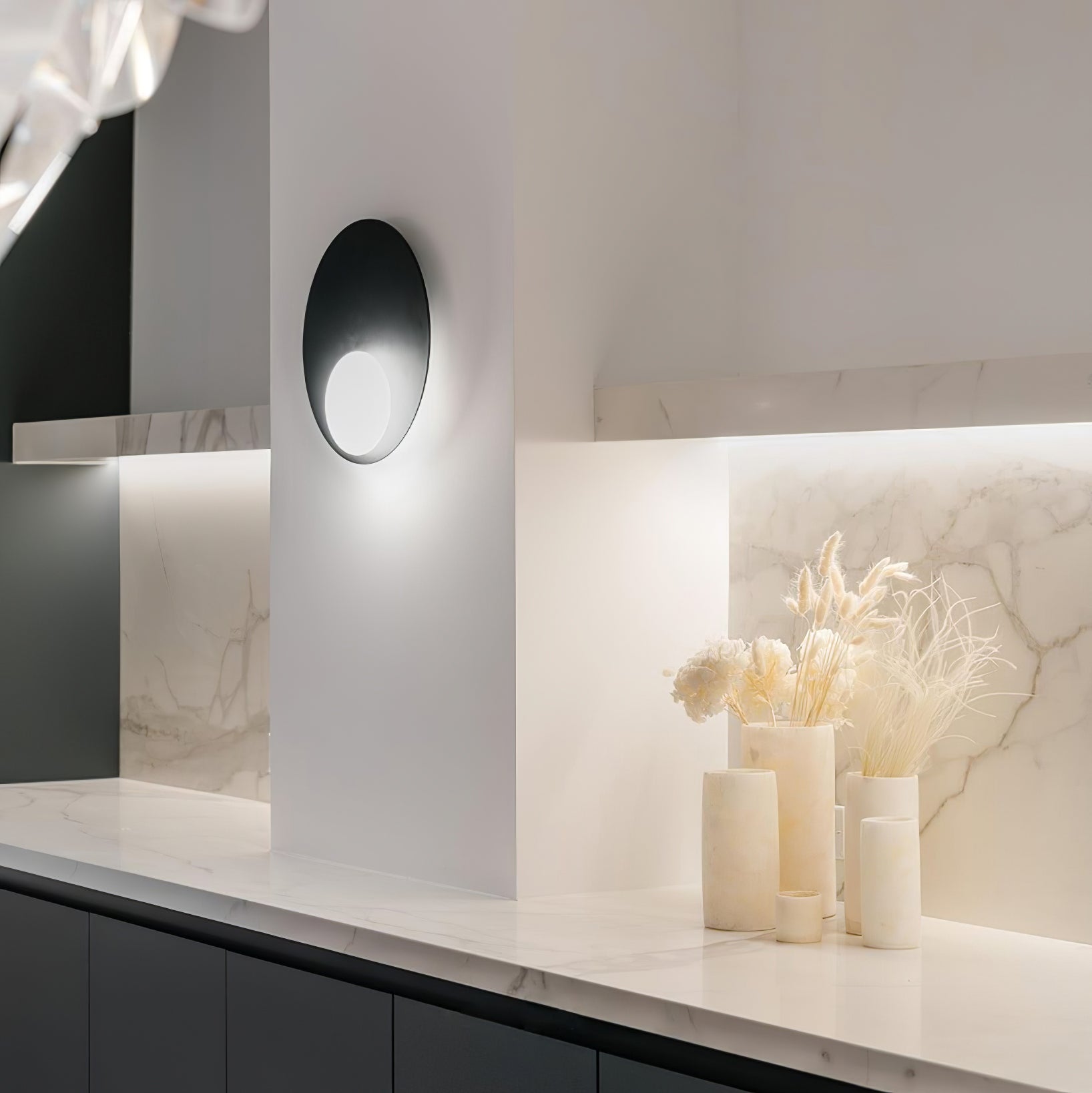 Ivsolion Modern Minimalist Angled Glass Sconce Wall lamp - Letslighting