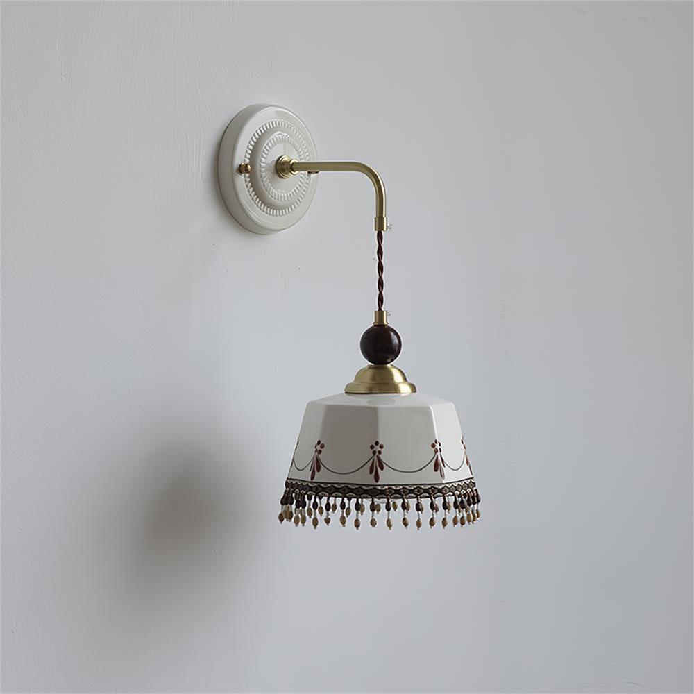Noemi Wall Lamp Vintage Floral Elegance - Letslighting