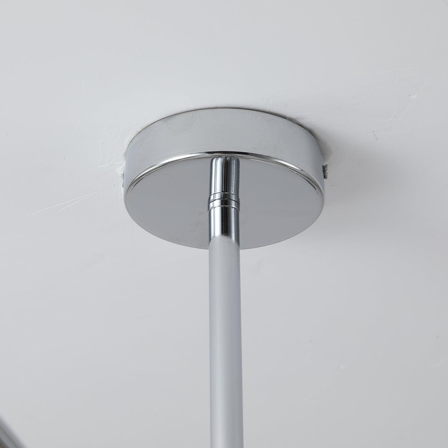 Lustra Chandelier Globe Arm Contemporary - Letslighting