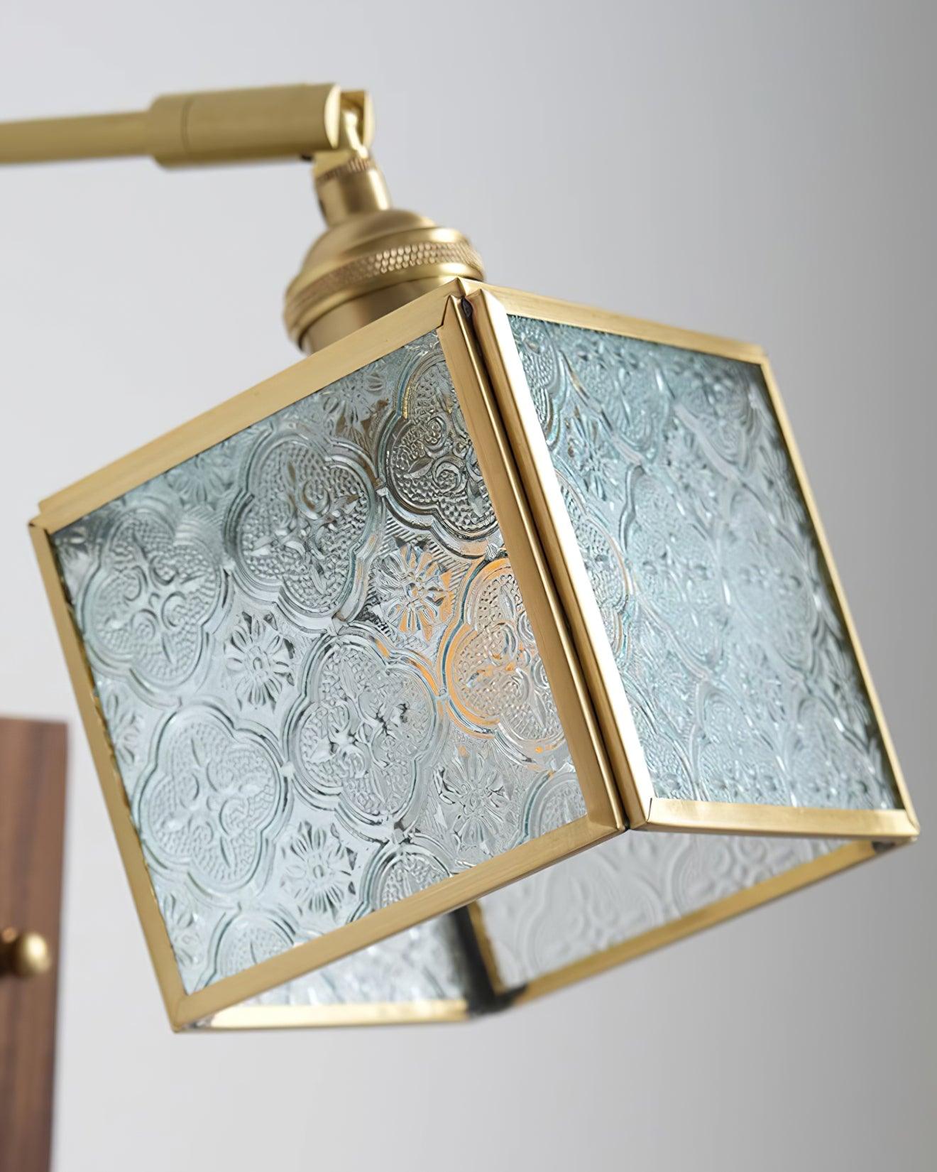 Noko Glass Wall Lamp Cube - Letslighting