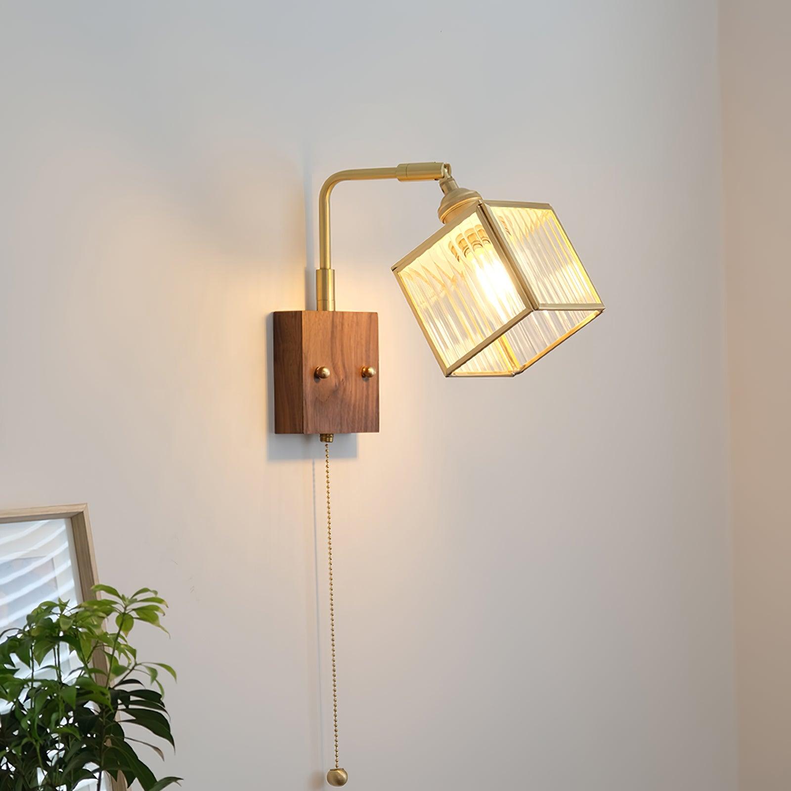 Noko Glass Wall Lamp Cube - Letslighting