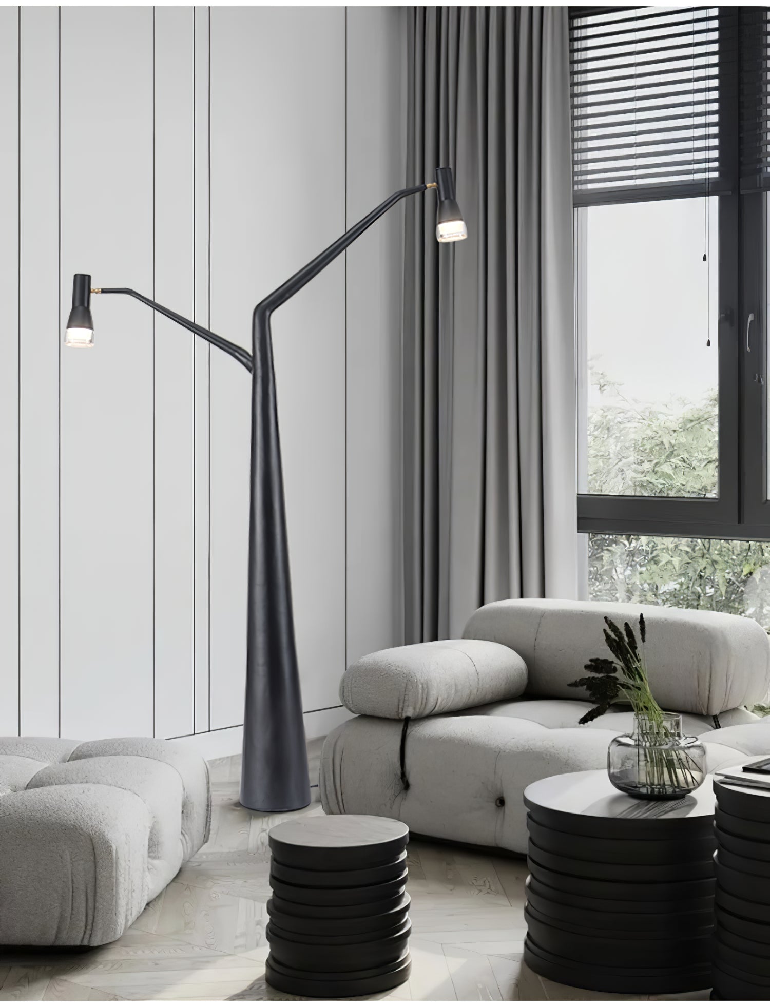 Lylirarae Branch-like Black Floor Lamp - Letslighting