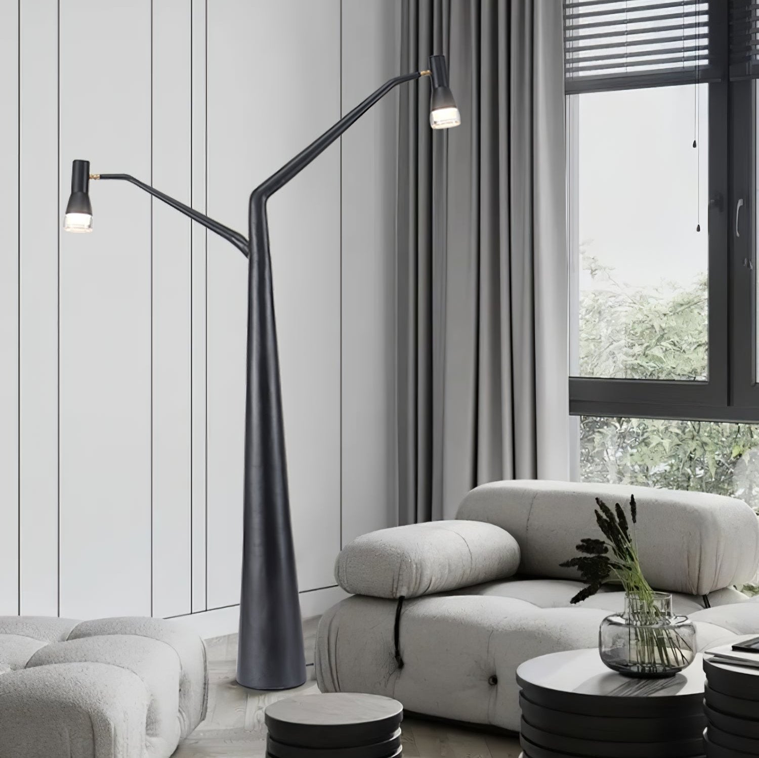 Lylirarae Branch-like Black Floor Lamp - Letslighting