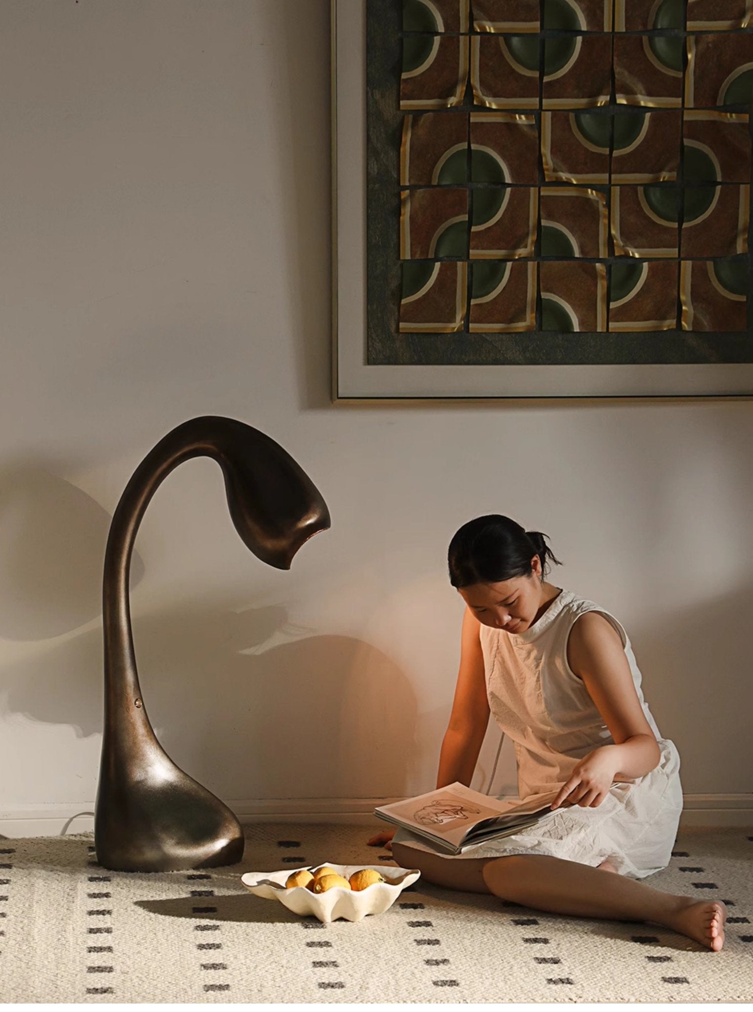 Noor Sculptural Table Lamp - Letslighting