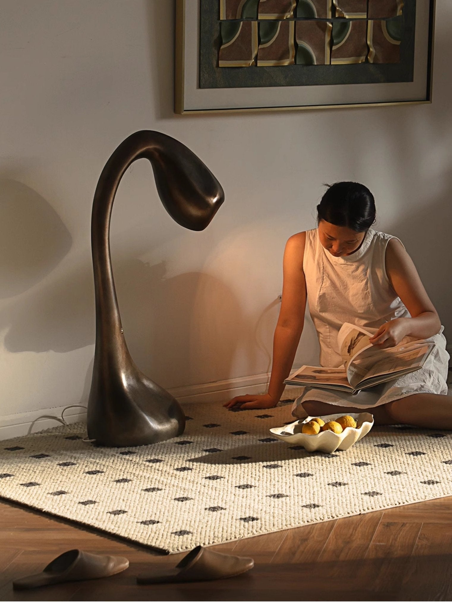 Noor Sculptural Table Lamp - Letslighting